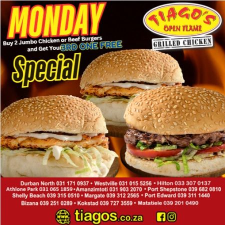 Monday Daily Special May 2026