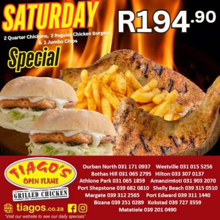 Saturday Daily Special May 2026