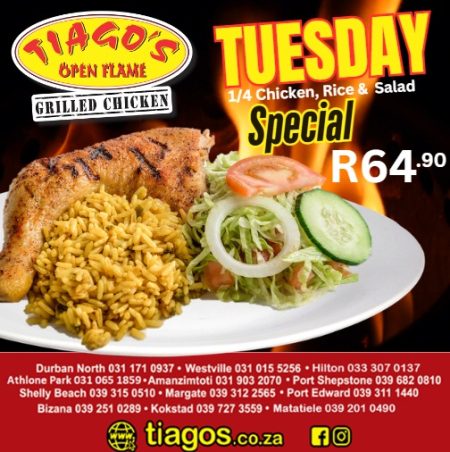 Tuesday Daily Special May 2026