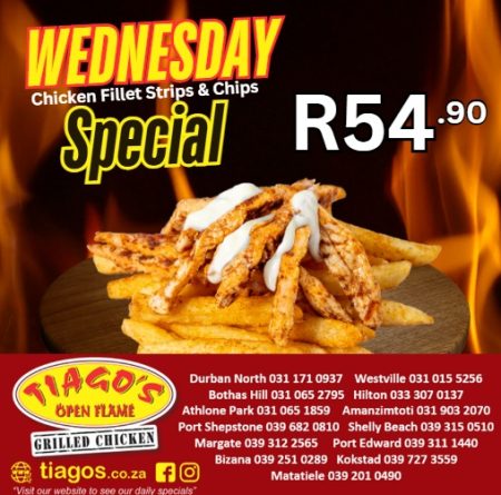 Wednesday Daily Special May 2026